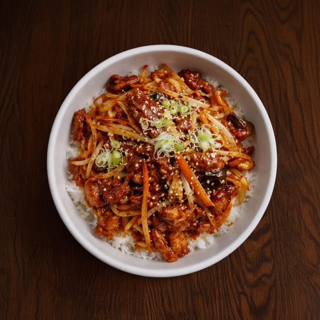 Bowl Pork & Sprout.