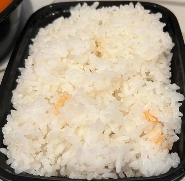 Steamed White Rice.