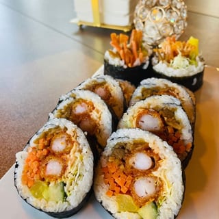 Kimbap Crispy shrimp